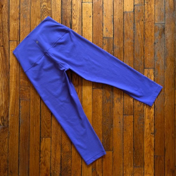 Lululemon Women's Purple High Waist Carpi‎ Workout Running Yoga Pants Leggings. - Picture 5 of 7